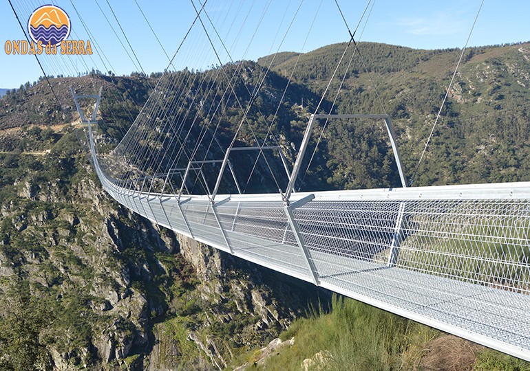 Maior Ponte Pedonal Suspensa do Mundo em Arouca - Pendurais