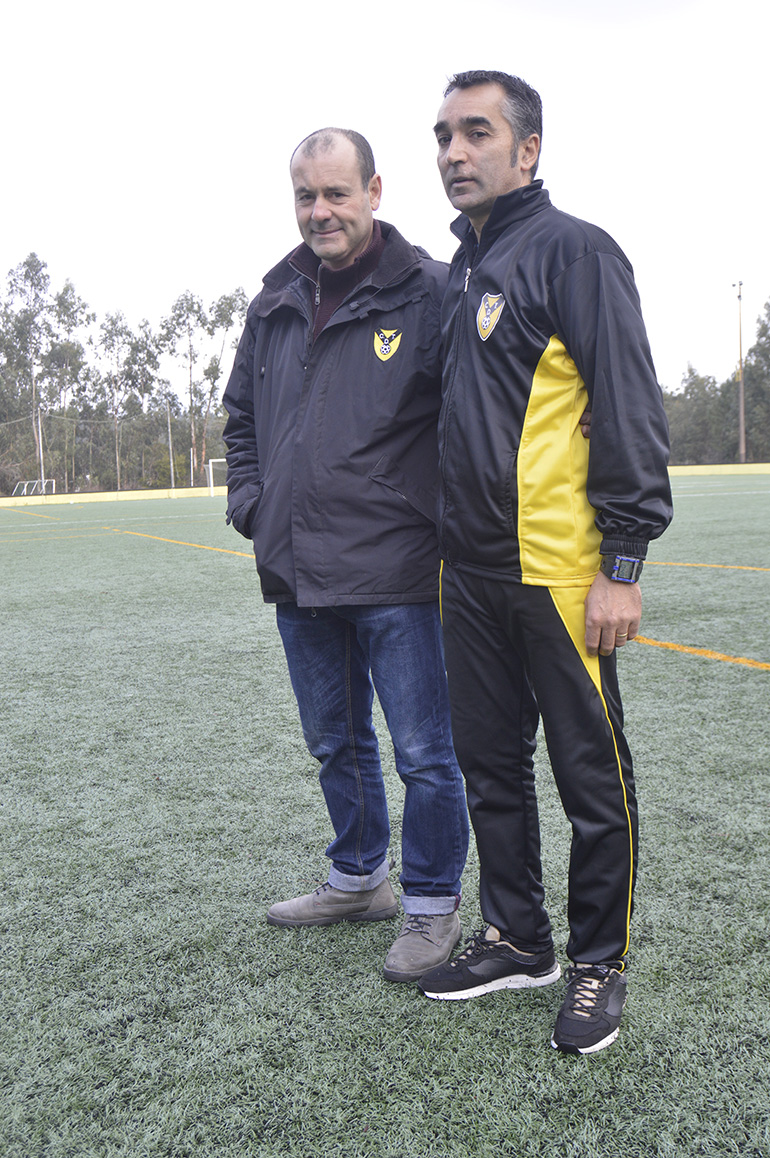 Presidente do CDT e Treinador do CDT | Américo Silva e António Almeida