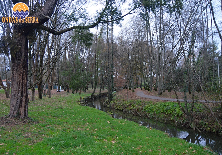 Rio Ul no Parque Urbano do Rio Ul - São João da Madeira