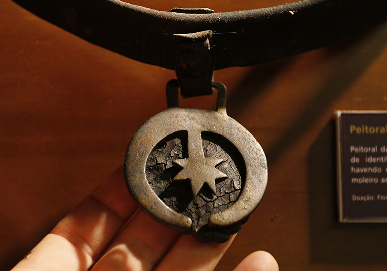 ADUM - Associação Dona Urraca Moreira - Achado dum antigo amuleto muçulmano usado nas mulas de ginete