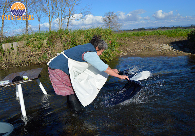 Rio Cáster - Ribeira - Ovar - Lavandeira Maria Valente