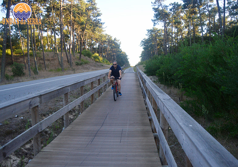 Passadiços da Ecopista entre Esmoriz e Furadouro