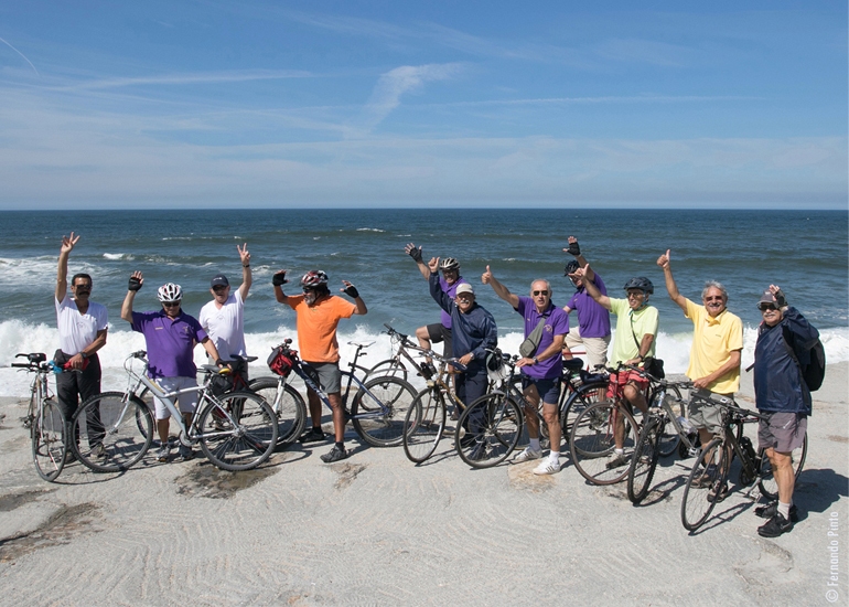 Grupo de amigos amantes da bicicleta - Amigos Bué Cansados - Ovar