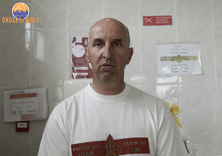 César Liz, Vice-Presidente da APPO, Associação de Produtores de Pão de Ló de Ovar