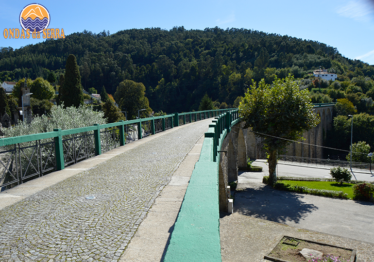 Ponte do caminho-de-ferro sobre o Rio Zela – Vouzela