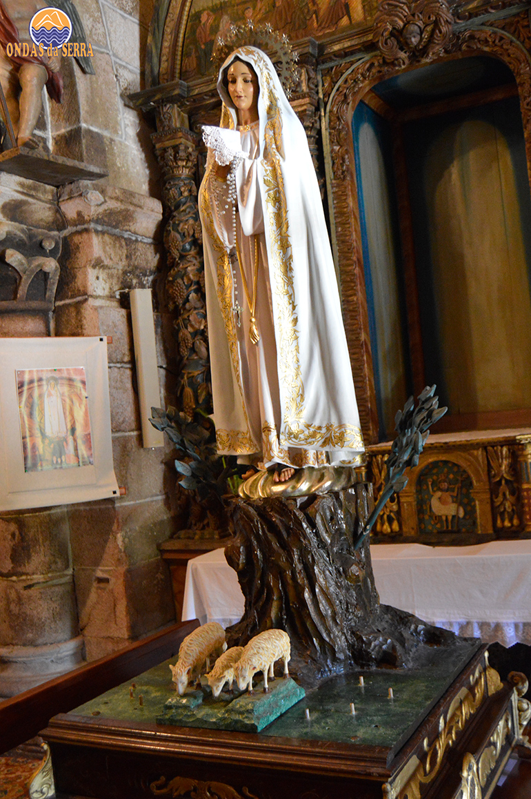 Imagem de Nossa Senhora de Fátima no lugar de Taboada -  Silleda - Pondevedra