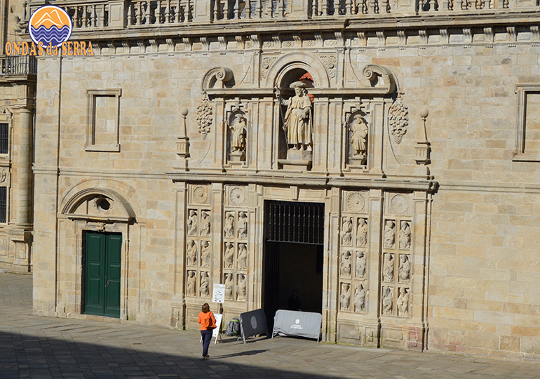 A porta santa da Catedral de Santigo de Compostela