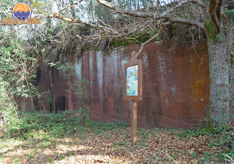 A pedreira de rocha vermelha - Águeda
