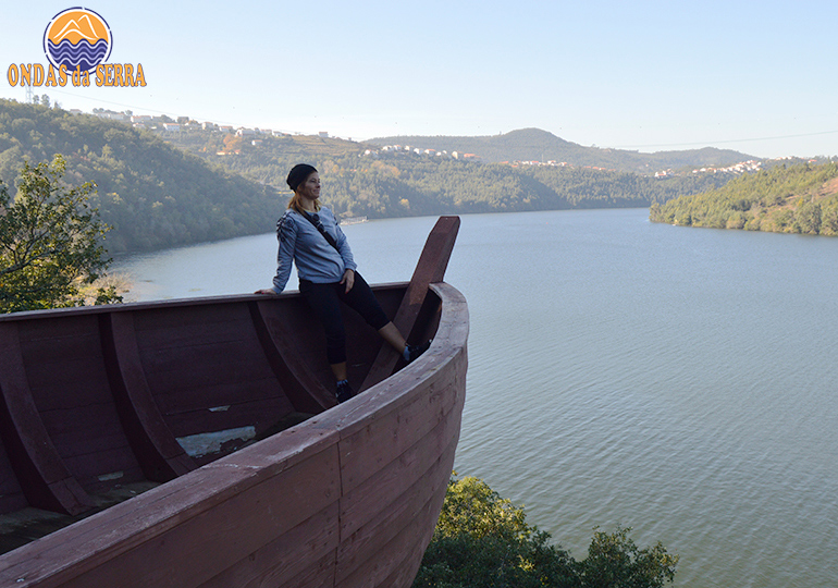 Miradouro Rabelo - Percurso Viver o Douro - Passadiços no Rio Douro - Castelo de Paiva