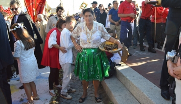 Procissão em honra Nª Srª Ajuda 2016 em fotografia