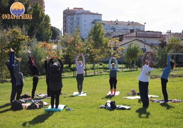 Yoga no Parque para aquietar o espírito
